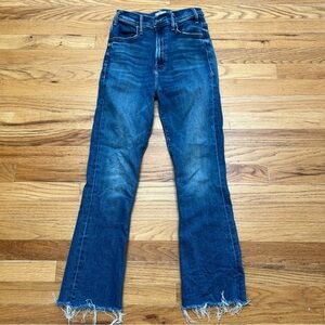 Mother Jeans The Hustler Ankle Fray